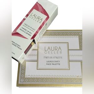 Laura Geller Launch Party -Palette and Fist Place Tinted Lip Oil Set